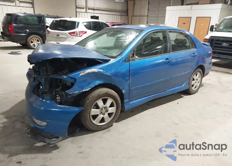 2008 Toyota Corolla S z USA, uszkodzony, nr VIN 2T1BR32E18C915837